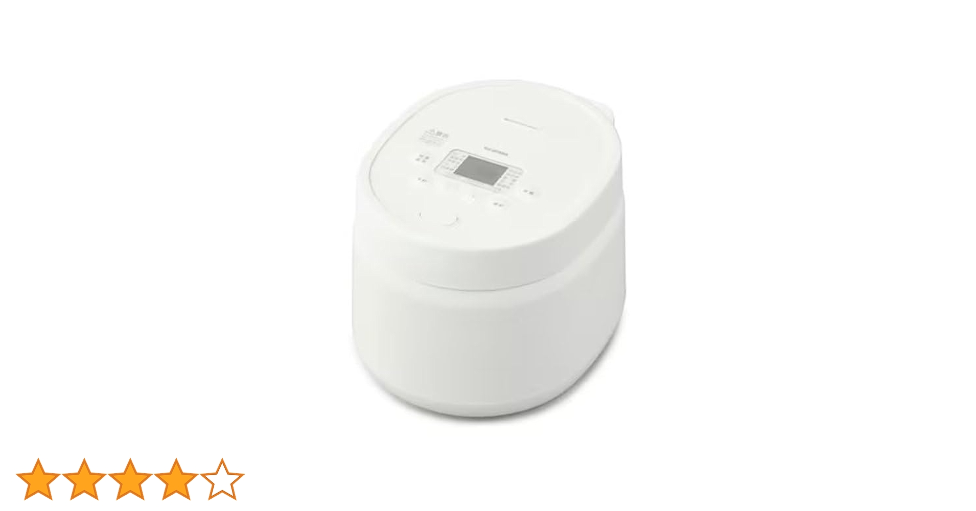 【新品未使用】アイリスオーヤマ　炊飯器 RC-ILA50-W ホワイト 5.5合 Amazon | アイリスオーヤマ 炊飯器 5.5合 銘柄計り炊き